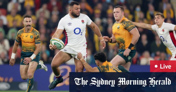 Test rugby LIVE updates: Tupou and Kerevi strike for Wallabies as England cling onto narrow lead