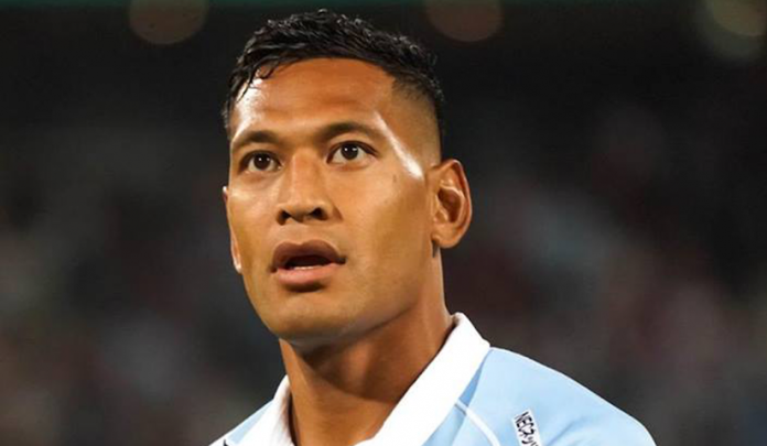 Israel Folau Greeted With Boos And Rainbow Flags At Twickenham