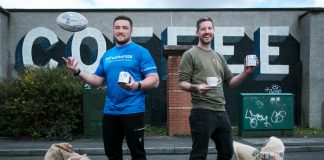 Scotland rugby star Zander Fagerson is backing a new charity coffee blend in support of Testicular Cancer Awareness Month