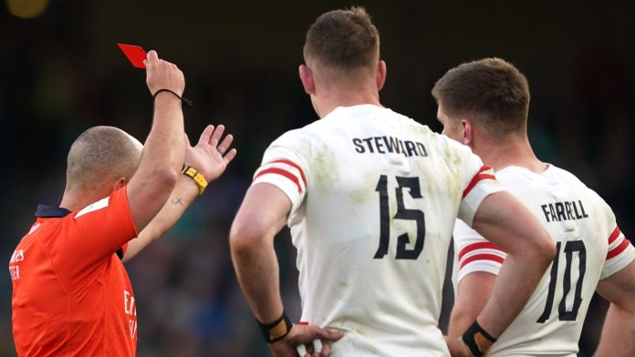 England full-back Freddie Steward’s red card against Ireland in Six Nations rescinded | Rugby Union News | Sky Sports