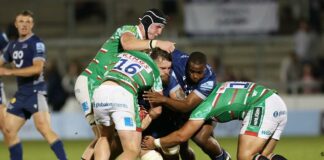Leicester Tigers and Newcastle Falcons win in Premiership Rugby Cup