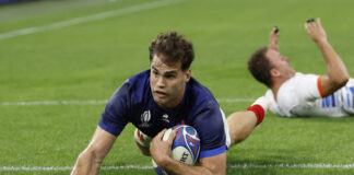 France get record win against Namibia but worry over Dupont injury