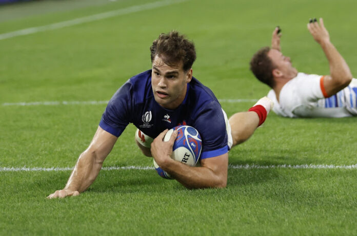 France get record win against Namibia but worry over Dupont injury