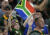 South Africa files appeal to avoid Rugby World Cup flag ban