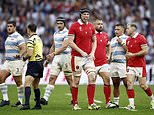 Wales 17-19 Argentina – Rugby World Cup quarter-final LIVE: Pumas power over after finally making their sustained pressure tell… with Warren Gatland’s side less than 10 minutes from elimination in France