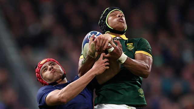 South Africa Ousts France from the World Cup (Rugby)