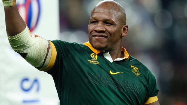 Rugby World Cup final: Bongi Mbonambi named in South Africa team to face New Zealand