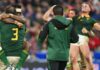 South Africa survive 14-man New Zealand fightback to retain Rugby World Cup crown