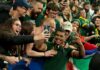 Ecstatic South Africans celebrate Rugby World Cup glory