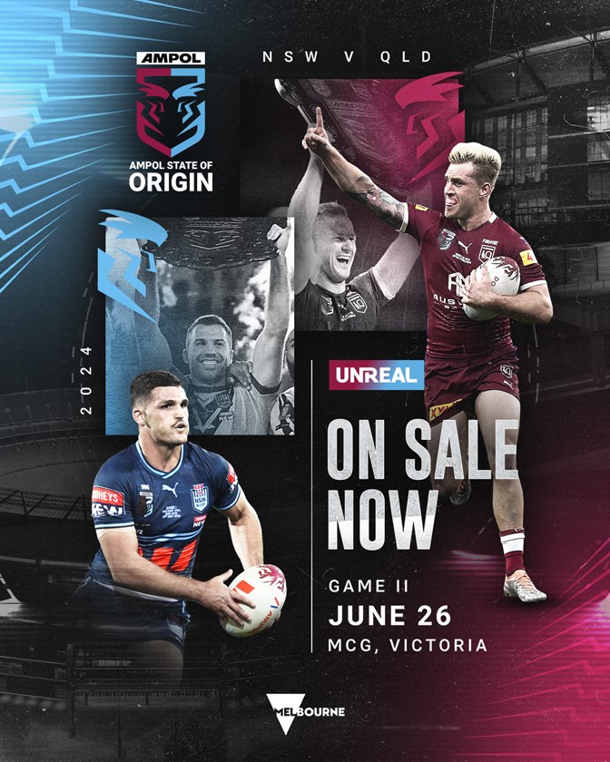 Tickets on sale for Ampol State of Origin in Melbourne | Mirage News
