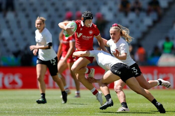 Canadian rugby men and women face challenging final day at South Africa Sevens