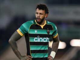 Lawes announces he will leave Northampton at end of season to join Brive