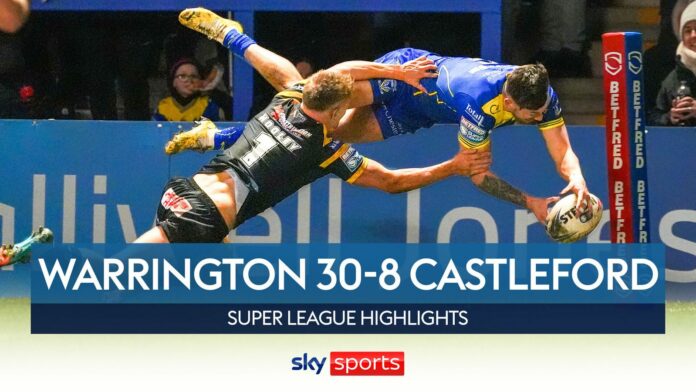 Warrington Wolves 30-8 Castleford Tigers | Super League highlights | Rugby League News | Sky Sports