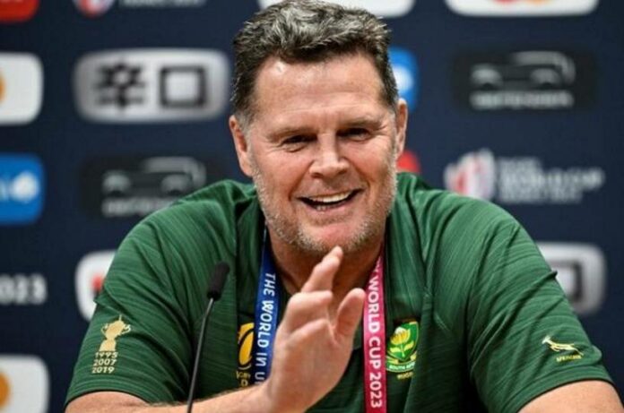 Rassie Erasmus to receive honorary doctorate from North-West University