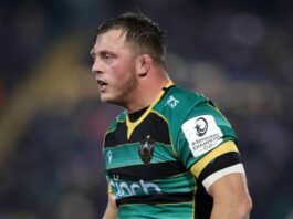 ‘My time here has been amazing’ – Northampton prop Waller to retire at end of season