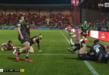 Ryan Hall dives in at the corner to increase the gap for The Robins | Rugby League News | Sky Sports