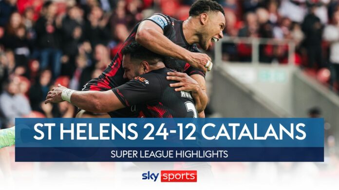 St Helens 24-12 Catalans Dragons | Super League highlights | Rugby League News | Sky Sports