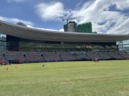 Flexible turf used for Kai Tak Sports Park