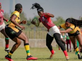 Rugby women take on Colombia