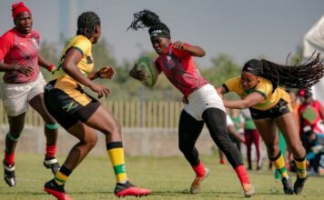 Rugby women take on Colombia