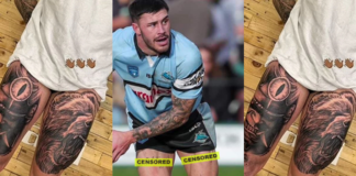 Sydney Rugby League Player Has Covered Up His Homophobic F-Word Slur Tattoo