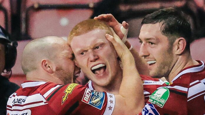 Wigan Warriors 16-12 St Helens: Zach Eckersley effort earns Warriors victory in dramatic derby clash | Rugby League News | Sky Sports