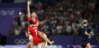 Canadian women beat host France to advance to semifinal in Olympic rugby sevens