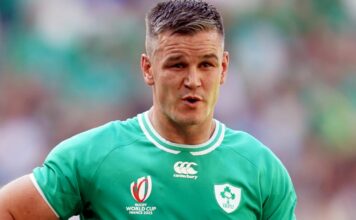 Rugby World Cup 2023: Johnny Sexton starts again as Ireland make four changes for Tonga match | Rugby Union News