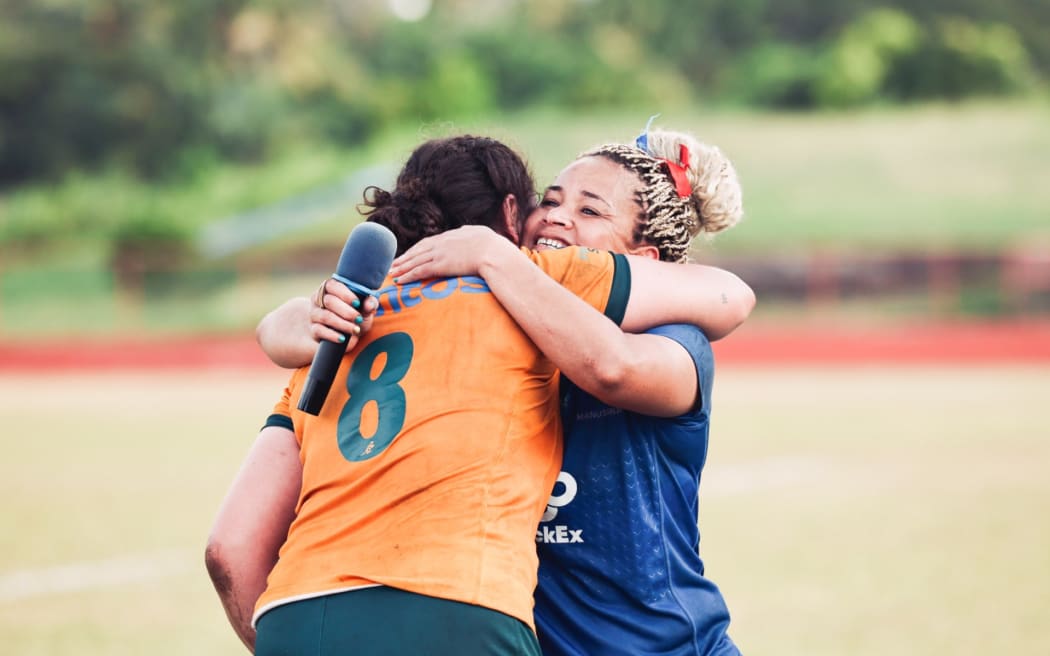 Three Australian rugby teams visited to take part in Samoa rugby's 100th anniversary celebrations.
The women's Australia A team faced off against Manusina Samoa on Monday last week, with the Manusina winning 20-17 with a penalty kick in the final seconds.
Rugby Australia also partnered with Llyod McDermott Foundation to form a First Nations men's team comprised of indigenous players from across Australia.
The First Nations team accompanied the Australia Women's Development 7s team to participate in the inaugural Lakapi Samoa Teuila 7s tournament. 
The visit by Australian teams was also an opportunity for learning and cultural exchange. Teams engaged in community activities, visiting local schools and rugby.