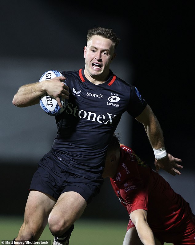 Saracens' Fergus Burke has the task of replacing Owen Farrell, who now plays in France