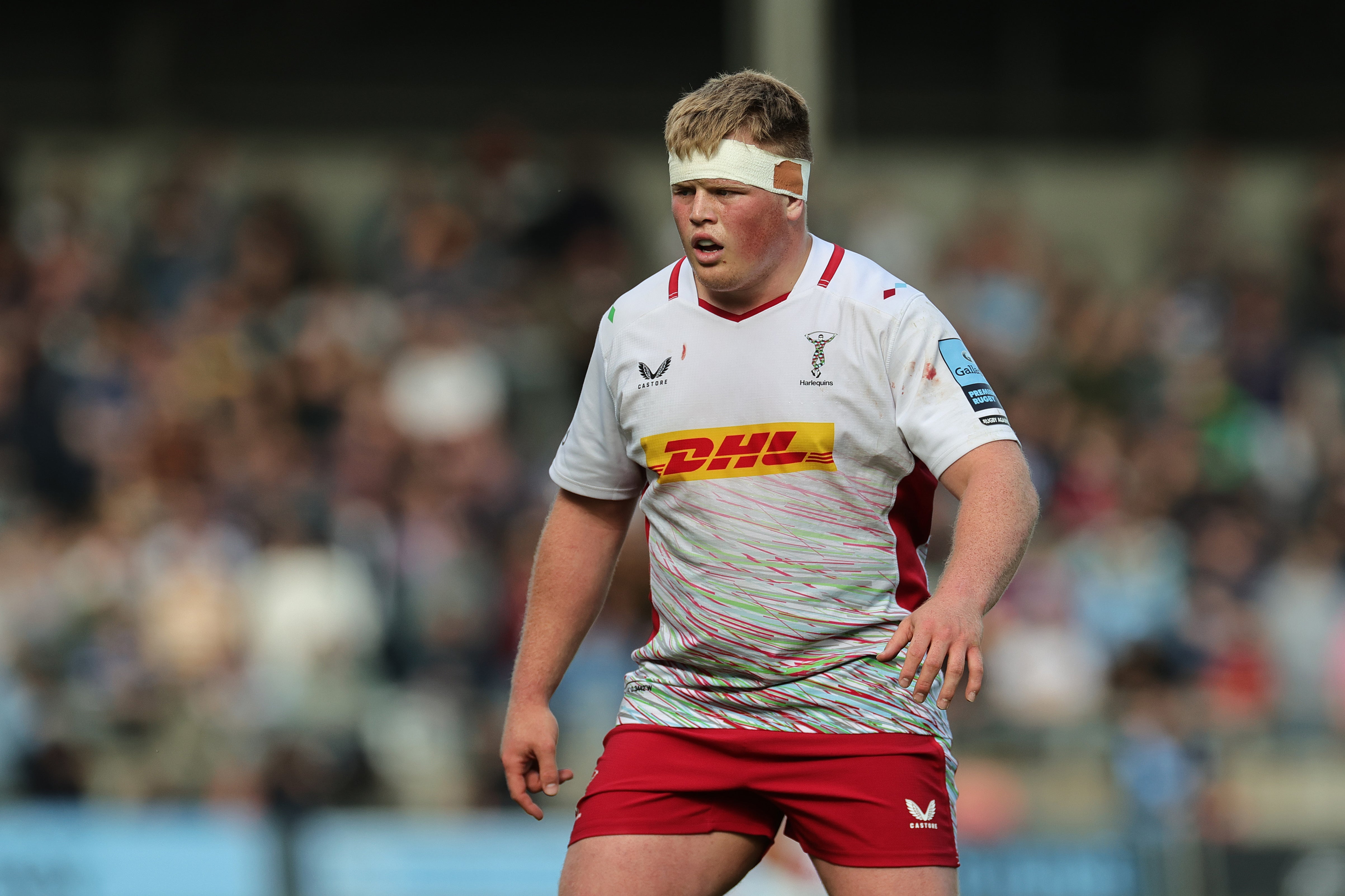 Harlequins youngster Fin Baxter made his England debut in New Zealand