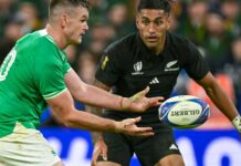 Johnny Sexton details Rieko Ioane bust-up after Ireland’s Rugby World Cup quarter-final loss to New Zealand in new book