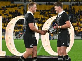 All Blacks: Beauden Barrett's lovely tribute to ‘hell of a leader’ Sam Cane : Planet Rugby
