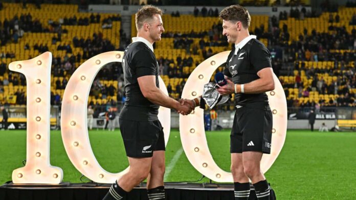 All Blacks: Beauden Barrett's lovely tribute to ‘hell of a leader’ Sam Cane : Planet Rugby