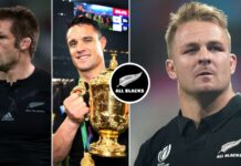 All Blacks centurions: Sam Cane, Richie McCaw, Dan Carter, Kieran Read : Planet Rugby