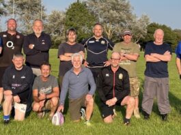 Burnham-On-Sea's new walking rugby team to hold exhibition game this evening