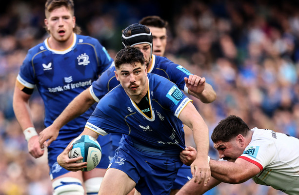 Ireland players, academy chances, out-half Byrne, and Leinster at home