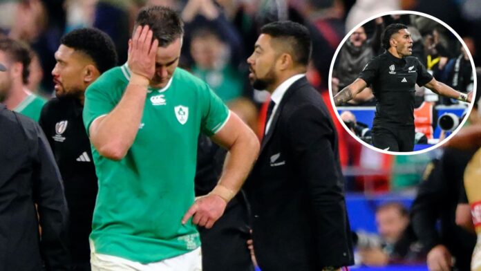 Johnny Sexton slams ‘fake-humble’ Rieko Ioane in Rugby World Cup rant : Planet Rugby