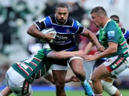 Leicester Tigers 15-20 Bath Rugby: Visitors claim dramatic victory in Gallagher Premiership clash