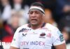 Mako Vunipola after being sent off against Newcastle Falcons