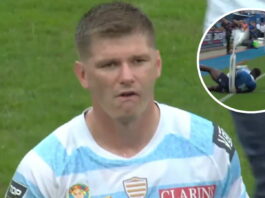 Owen Farrell denied debut Top 14 victory after epic 'tackle of the season' : Planet Rugby
