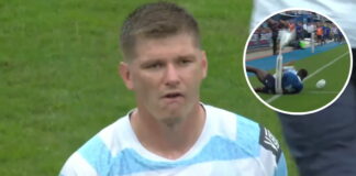 Owen Farrell denied debut Top 14 victory after epic 'tackle of the season' : Planet Rugby