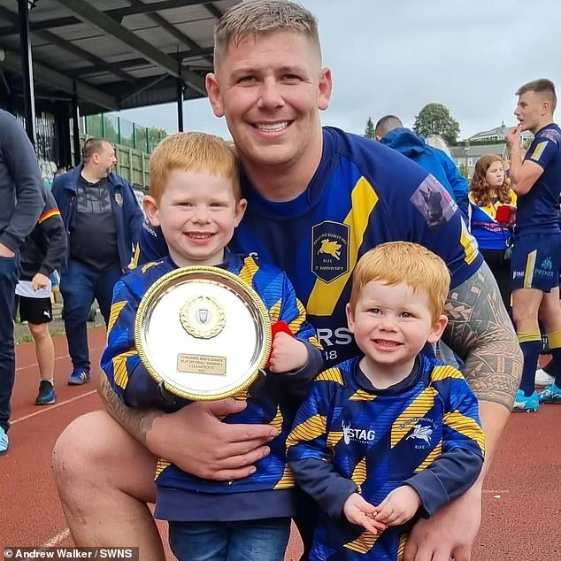 Andrew Walker is a keen rugby player and healthy father-of-two. Yet aged 31 he was diagnosed with bowel cancer, despite suffering no gut problems.