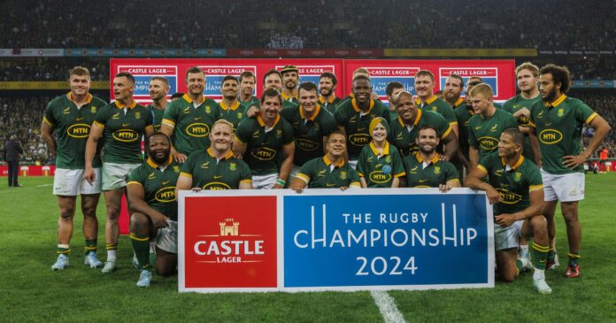 South Africa exact revenge on Argentina in seven-try rout to win first Rugby Championship since 2019