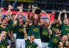 Rugby Championship winners South Africa