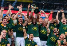 Rugby Championship winners South Africa