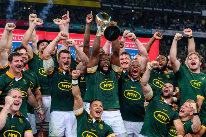 Rugby Championship winners South Africa