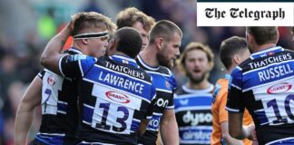 Sublime Ollie Lawrence leads Bath to first win in Leicester for four years