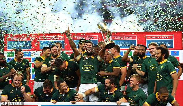 South Africa, seen celebrating winning the Rugby Championship, are difficult to dislike