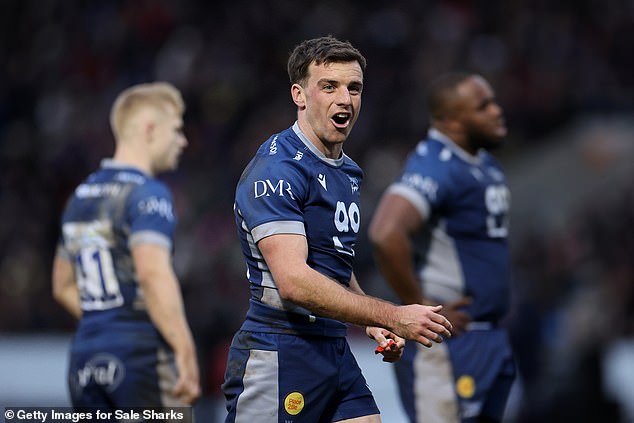 George Ford and his England team-mate Ben Curry are close to signing new contracts with Sale Sharks